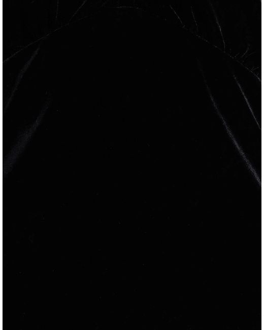 Ganni Black Solid-Color Knitted Sleeveless Top