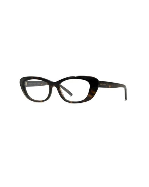 Givenchy White Eyewear Cat-Eye Frame Glasses