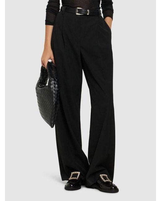 Roger Vivier Black 30Mm Viv Rangers Patent Leather Loafers