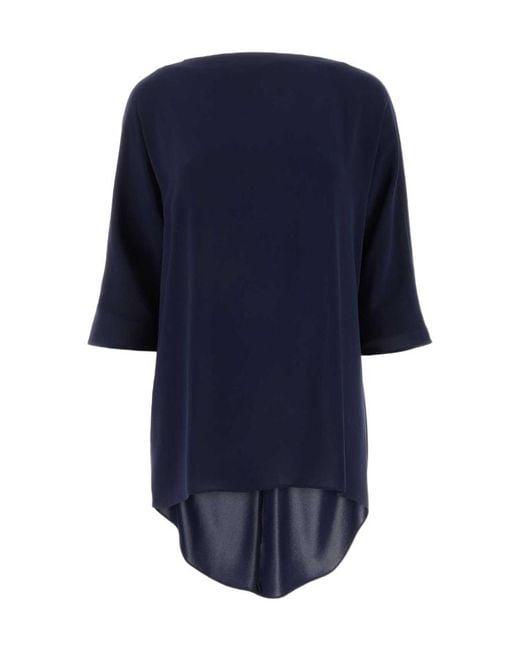 Max Mara Blue Blouses