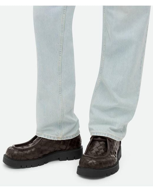 Bottega Veneta Brown Haddock Lace-Up Shoes for men