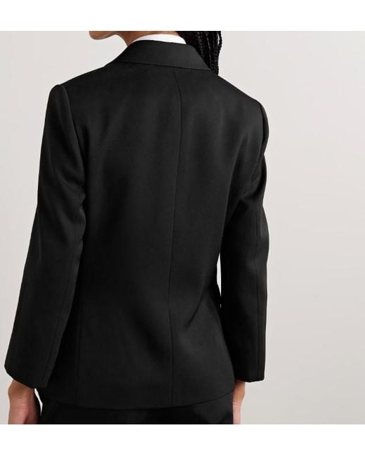 The Row Black Buttoned Jacket