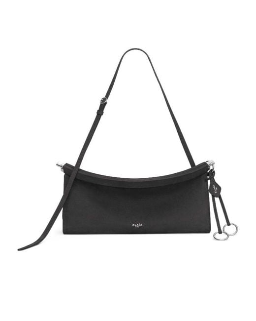 Alaïa Black Medium Le Click East West Shoulder Bag