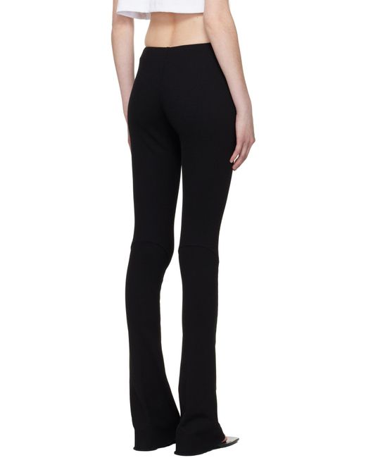 Off-White c/o Virgil Abloh Black Heavy Jersey Slim Pants