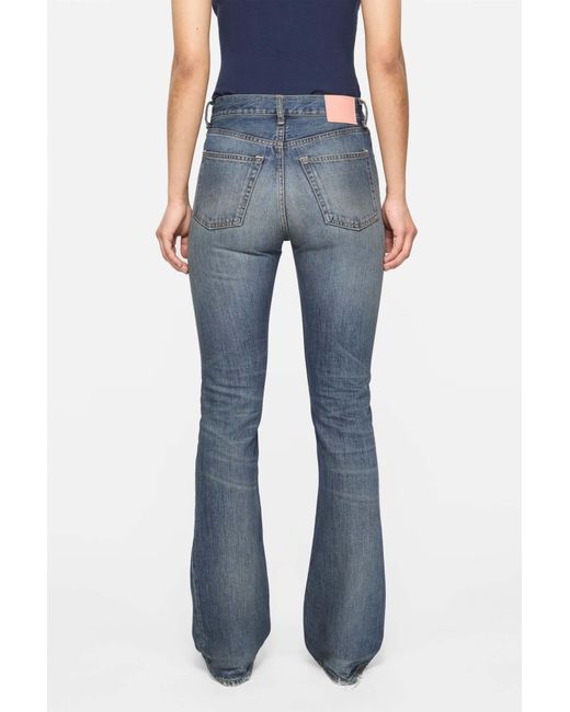 Acne Blue 2009F Regular Fit Jeans
