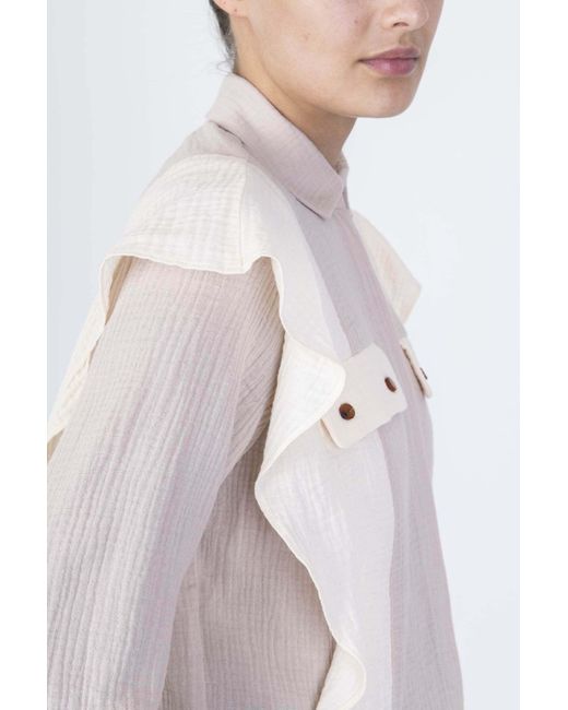 Alysi Pink Garza Long Sleeved Shirt