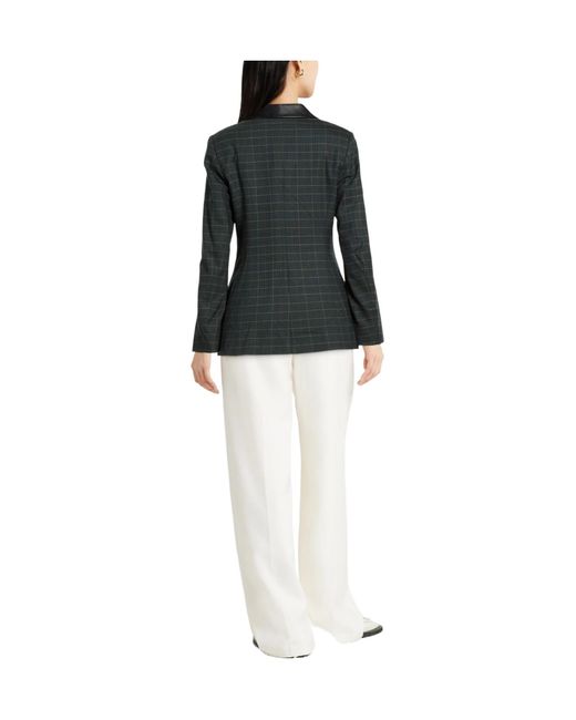 Rag & Bone Black Checked Single- Suit