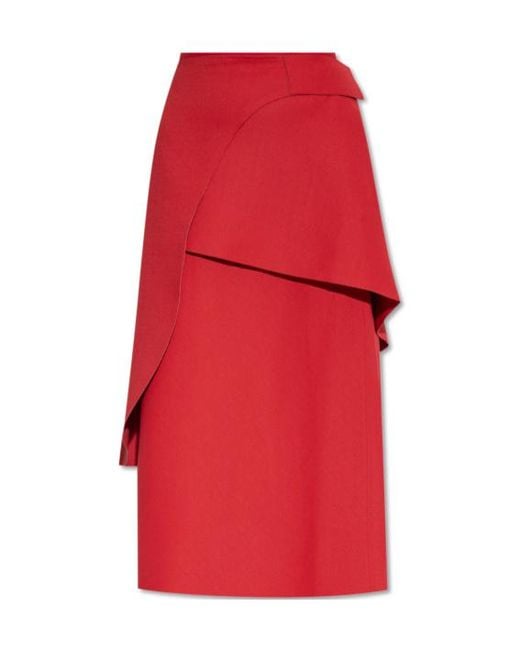 Tory Burch Red Midi Skirts