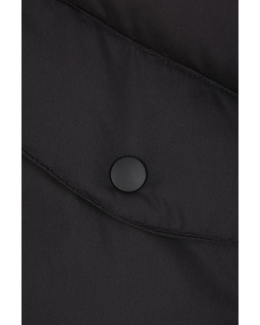 Miu Miu Black Technical Pongé Cropped Down Jacket