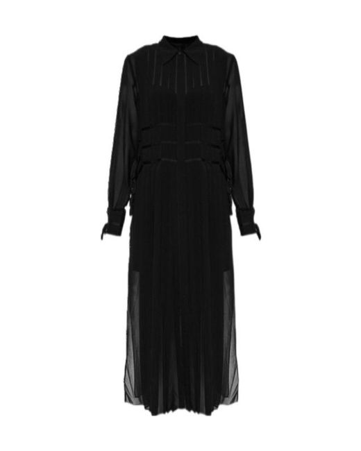 AllSaints Black Long Sleeve Dress