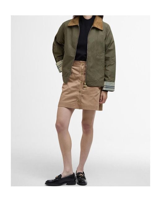 Barbour Green "Catlin" Waterproof Jacket