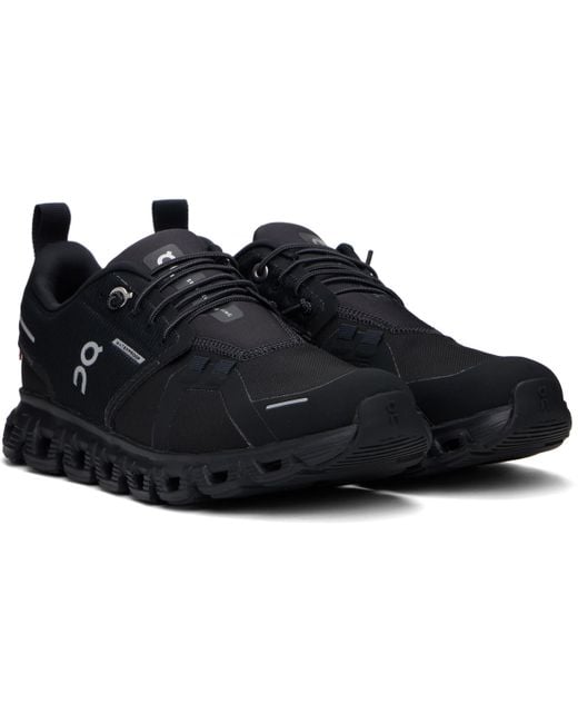 On Shoes Black Cloud 6 Wp Sneakers