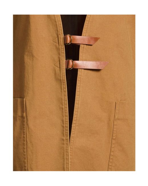 Isabel Marant Brown Plain Colour Gilet