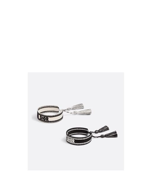 Dior White Miss Bracelet Set