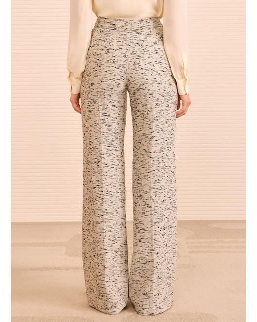 Ulla Johnson Natural Straight-Leg Casual Pants