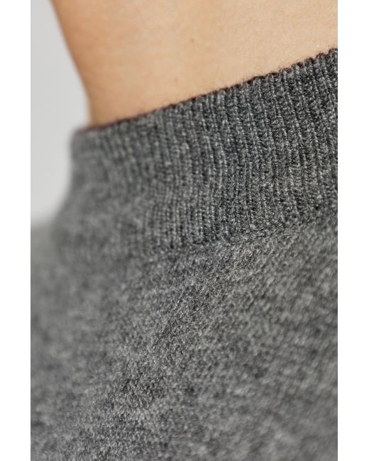 Eleventy Gray Crew Neck Knitted Sweater for men