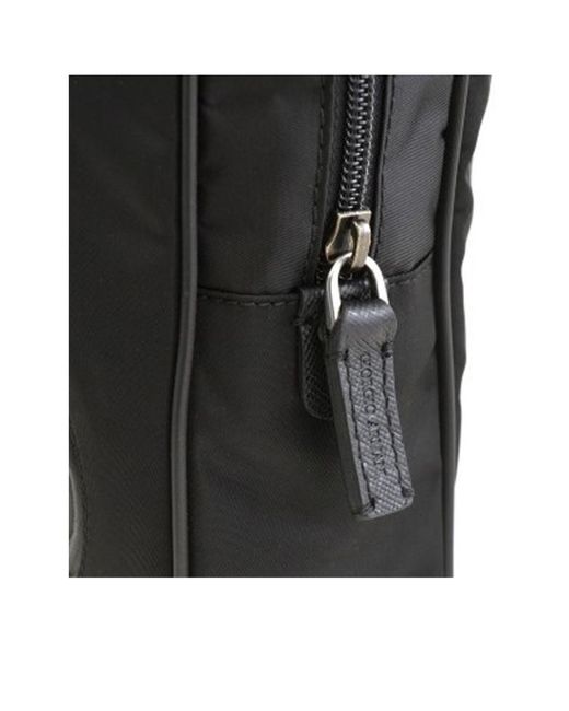 Giorgio Armani Black Logo Handbag for men