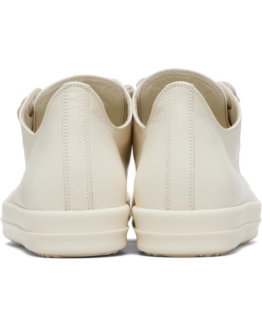 Rick Owens White Sports Shoes for men