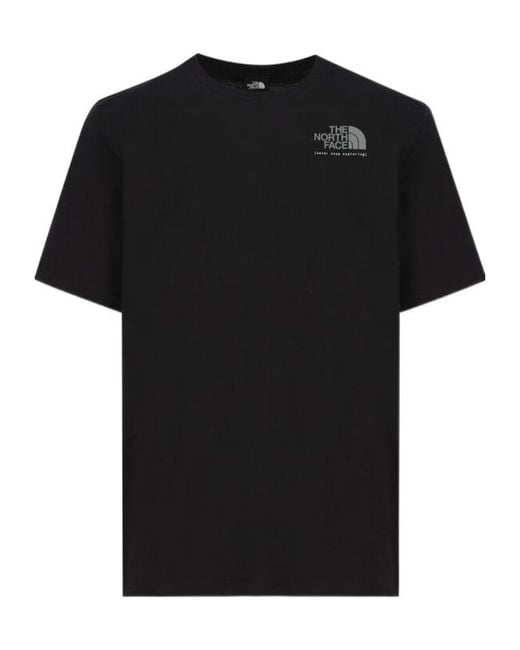 The North Face Black Item O-Neck Short-Sleeved T-Shirt for men