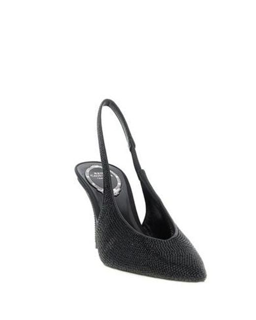 Rene Caovilla Black René Caovilla Jinny Slingback Pumps