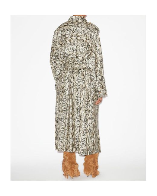 Isabel Marant White Freanne Coat