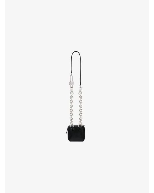 Givenchy White Cube Clutch