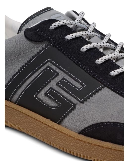 Balmain Black Swan Trainers for men