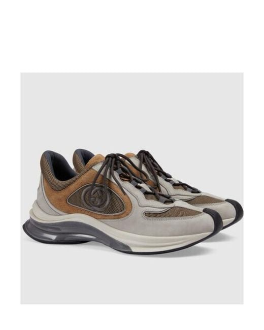 Gucci Brown Run Sneaker 'Light' for men
