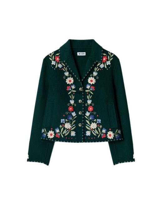 Rixo Green Jude Jacket Ld61