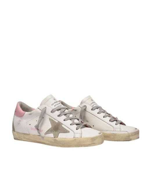 Golden Goose Deluxe Brand Gray Superstar Low-Top Sneakers