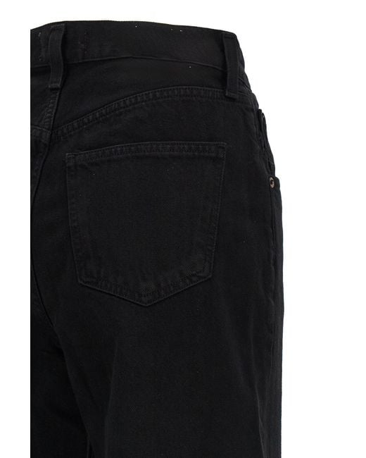 Agolde Black 'Low Curve' Jeans