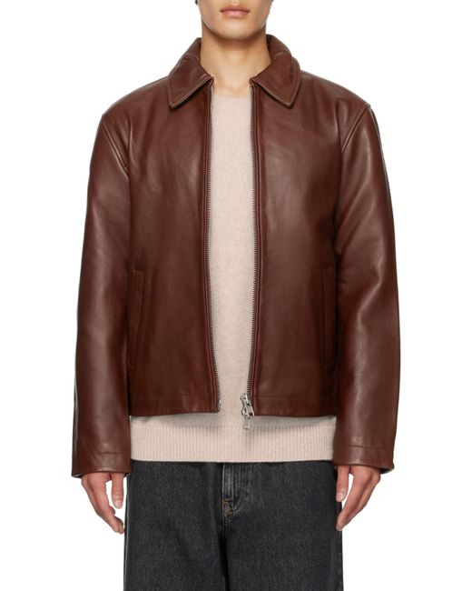 sunflower Red Zip-Up Jacket for men