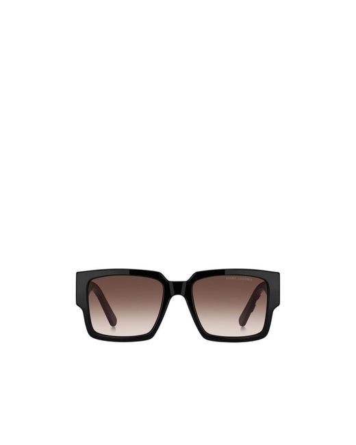 Marc Jacobs Black Eyewear Square Frame Sunglasses for men