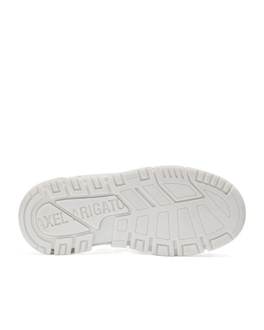 Axel Arigato White Area Lo Leather Sneakers for men