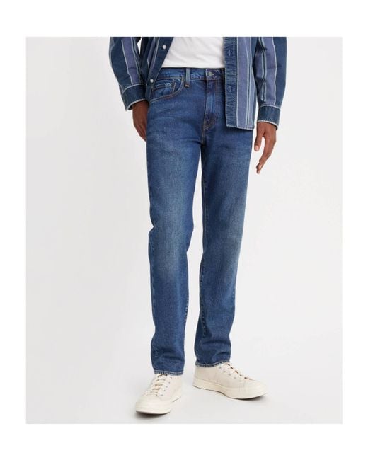 Levi's Blue 502 Taper Authentic Soft Jeans for men