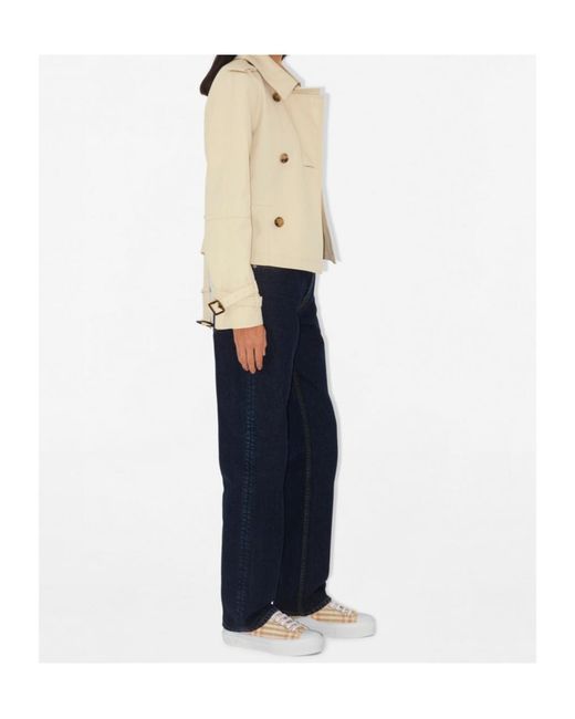Burberry White Jack Platform Sneaker