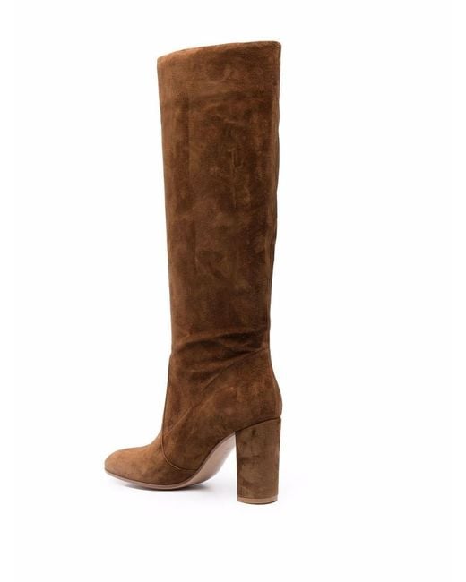 Gianvito Rossi Brown Glen Knee-Length Boots