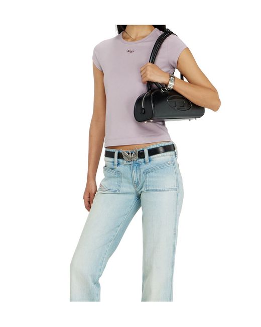 DIESEL Pink T-Angie-Od T-Shirt