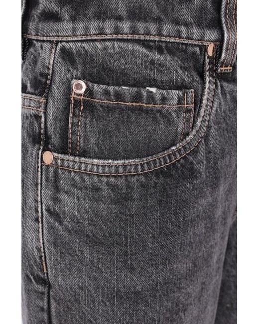 Brunello Cucinelli Gray Belt Loop Jeans