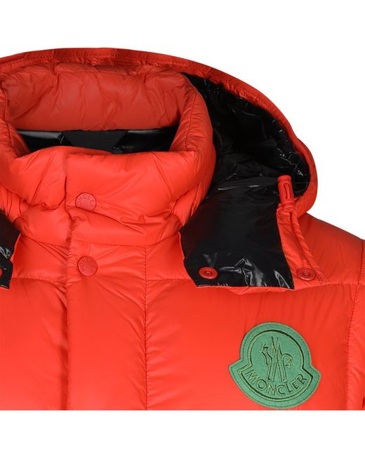 Moncler Red Cyclone 2-In-1 Padded Jacket for men
