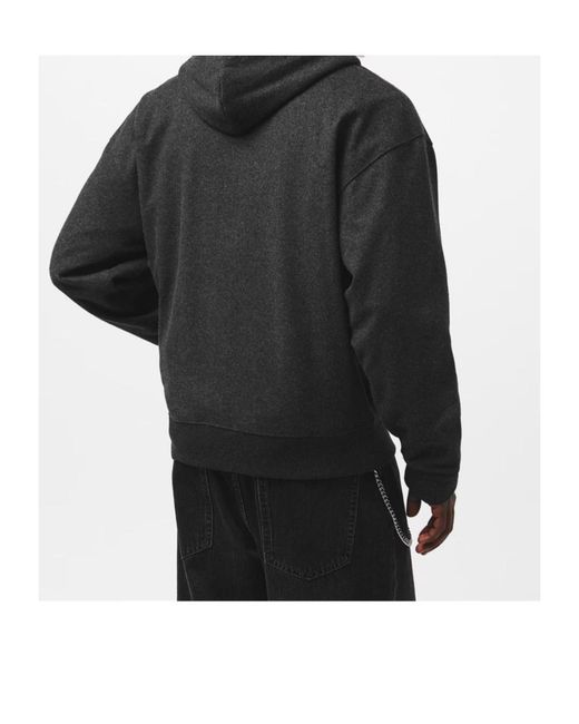 Our Legacy Gray Zip Hoodie for men