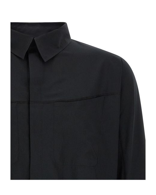 Satisfy Black Peaceshell River Shirt for men