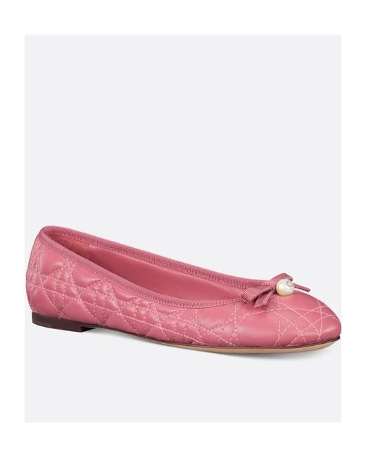 Dior Pink Ballet Flat