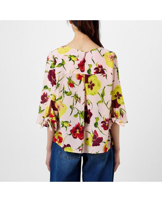 Weekend by Maxmara Pink Printed Long Sleeve Shirt