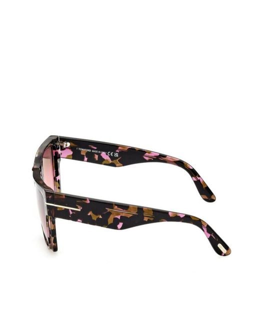 Tom Ford Pink Eyewear Cat-Eye Frame Sunglasses