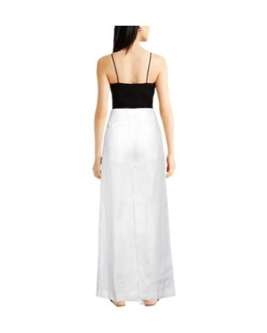 Chloé White Loose High-Waisted Trousers