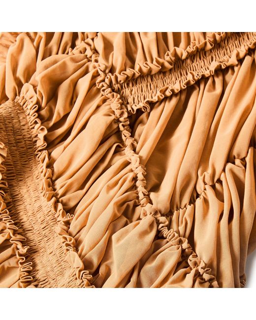 Magda Butrym Brown Short-Sleeve