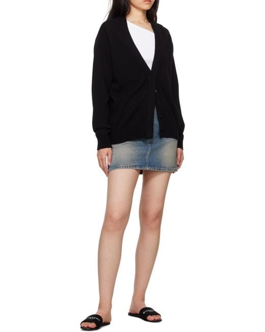Givenchy Black 4G Flat Mules