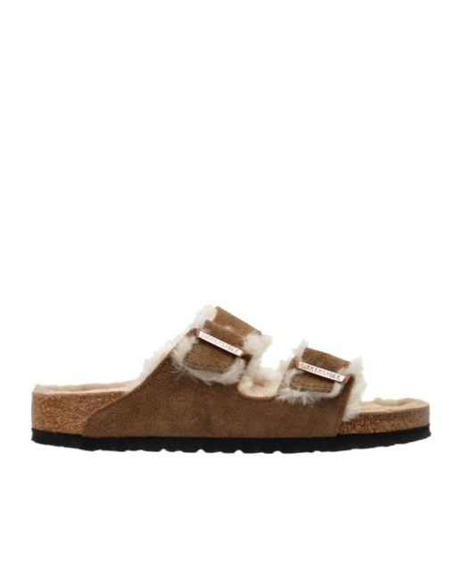Birkenstock Brown Arizona Flat Sandals for men
