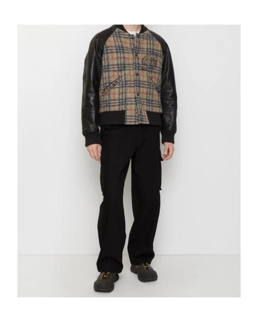 Burberry Black Straight-Leg Cargo Pants for men